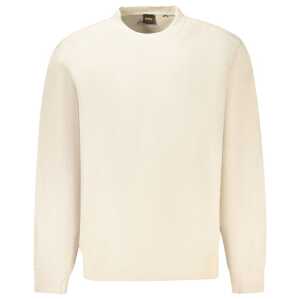 Hugo Boss Beige Cotton Men Sweater