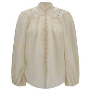 Zimmermann Embroidered Coco Blouse
