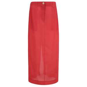 Khaite Lucian midi Skirt