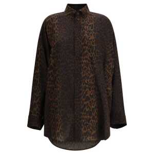 Balenciaga Leopard Shirt