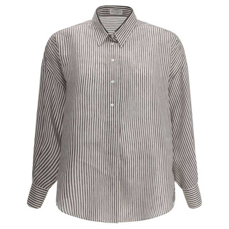 Brunello Cucinelli Striped Shirt, theFeinheit