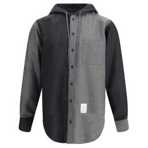Thom Browne Hooded Shirt Jacket