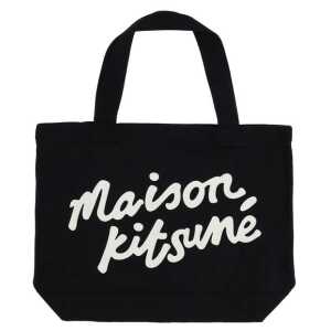 Maison Kitsuné Maison Kitsune Handwriting Tote Bag