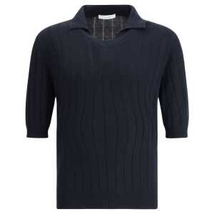 Cruciani Silk Polo Shirt
