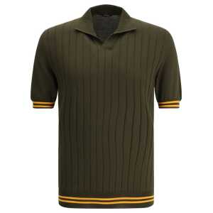 Kiton Ribbed Polo Shirt