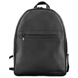 Tommy Hilfiger Black Polyester Backpack