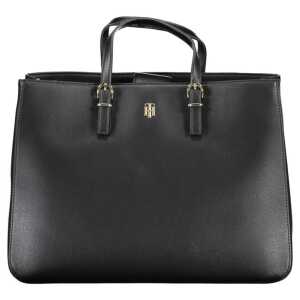 Tommy Hilfiger Black Polyethylene Women Handbag