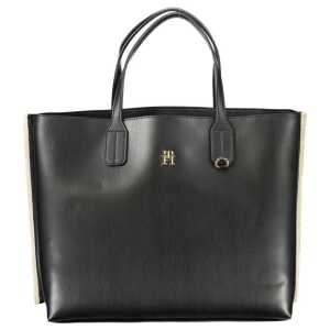 Tommy Hilfiger Black Polyethylene Handbag