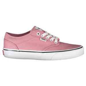 Vans Chic Pink Sneakers with Contrast Laces
