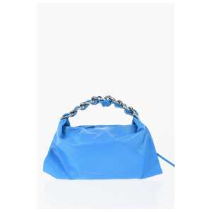 Burberry Leather Shoulder Bag With Chain