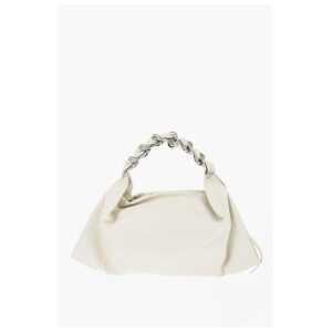 Burberry Leather Shoulder Bag With Chain
