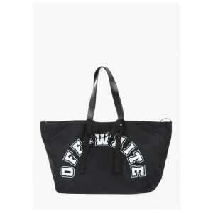 Off-White Perforated DAY OFF Weekend Bag with Contrast Print