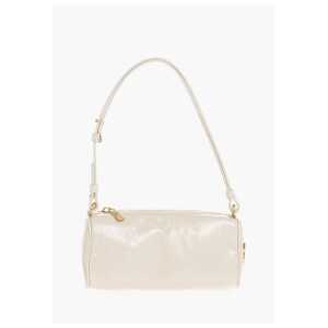 Off-White Leather TORPEDO Mini Bag with Golden Logo