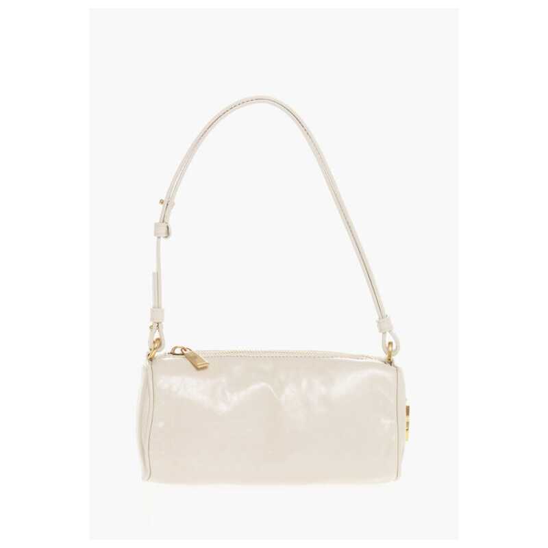Off-White Leather TORPEDO Mini Bag with Golden Logo, theFeinheit