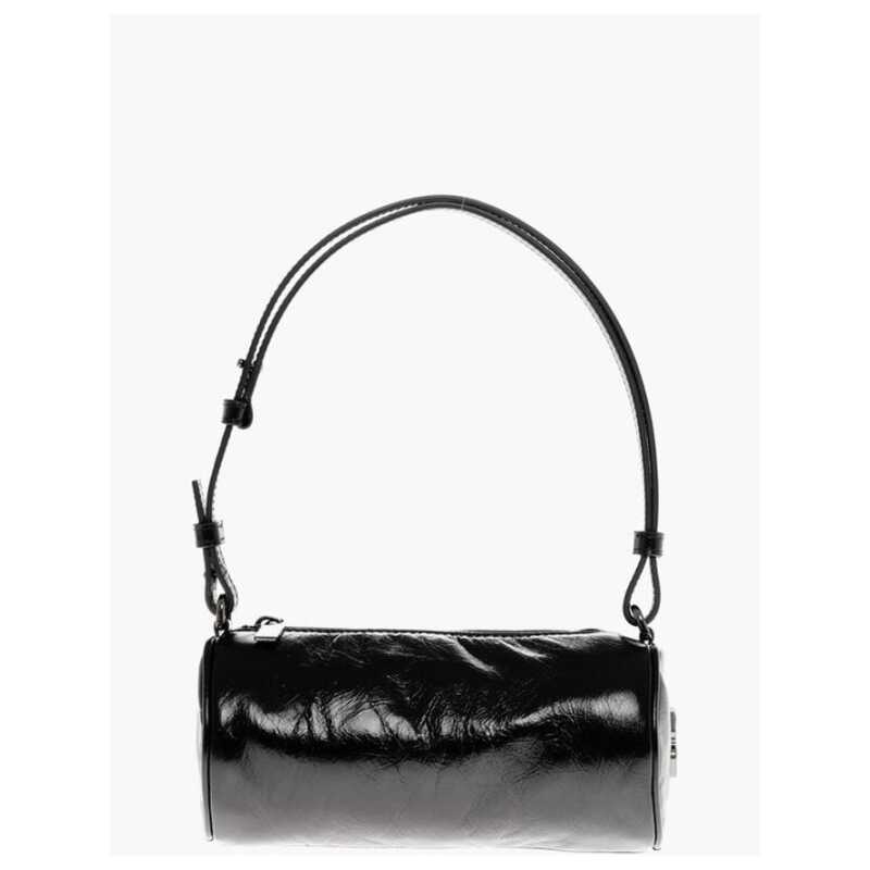Off-White Leather TORPEDO Mini Bag with Silver Tone Logo, theFeinheit