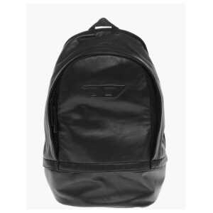 Diesel Solid Color Leather and Fabric RAVE Backpack