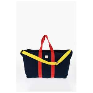 Woolrich Canvas Tote Bag with Tape Handles and Adjustable Shoulder St