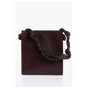Jil Sander Leather Slim TANGLE Shoulder Bag with Knoted Strap