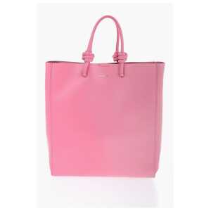 Jil Sander Leather Handbag with Removable Shoulder Strap