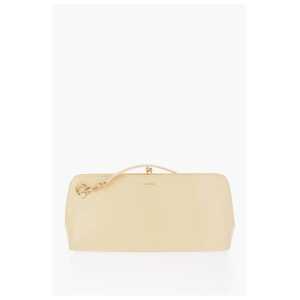 Jil Sander Leather Handbag with Removable Shoulder Strap