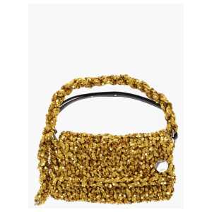 Jil Sander Knitted Shoulder Bag With Sequins