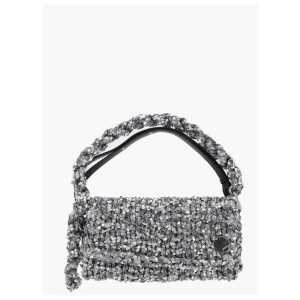 Jil Sander Knitted Shoulder Bag With Sequins
