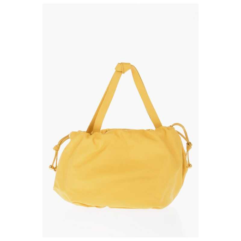 Bottega Veneta Leather BULB Shoulder Bag with Golden Details, theFeinheit
