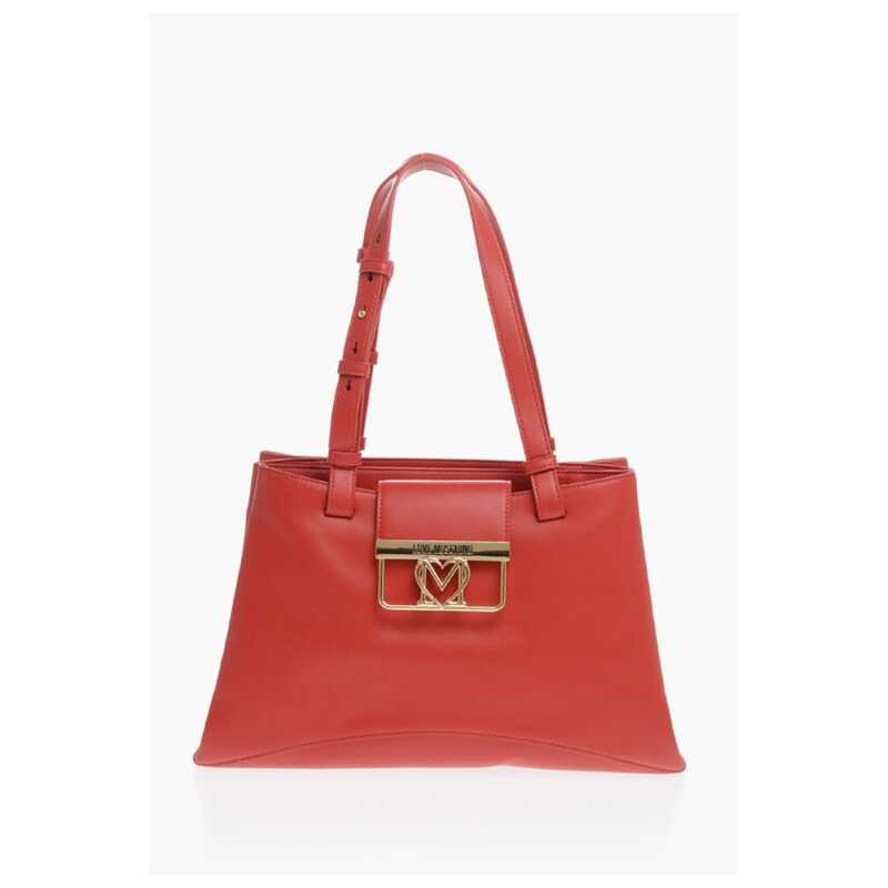 Moschino LOVE 3 Compartment Faux Leather Tote Bag, theFeinheit
