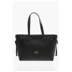 Moschino LOVE Saffiano Faux Leather Tote Bag