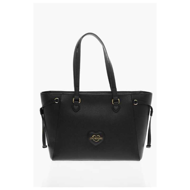 Moschino LOVE Saffiano Faux Leather Tote Bag, theFeinheit