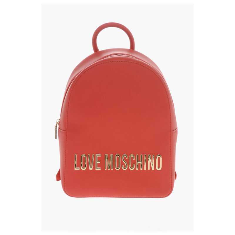 Moschino LOVE MOSCHINO Faux Leather Backpack with Lettering Logo, theFeinheit