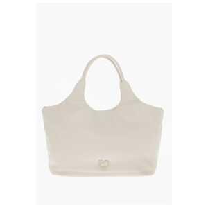 Moschino LOVE Faux Leather MARSHMALLOW Hobo Bag with Matched Pouch