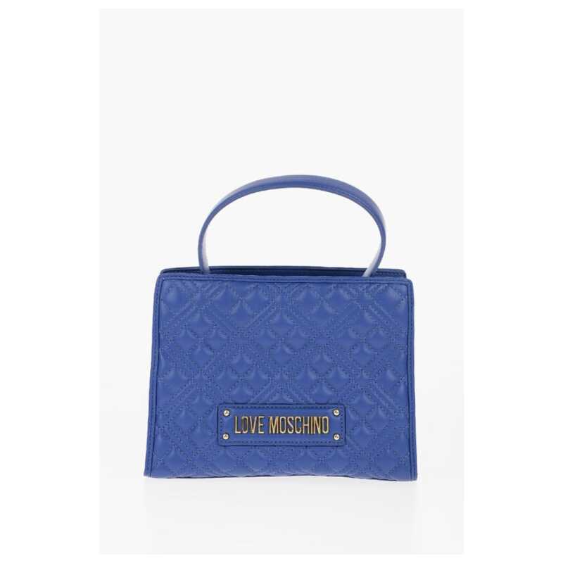 Moschino LOVE Quilted Faux Leather Bag with Removable Shoulder Strap, theFeinheit