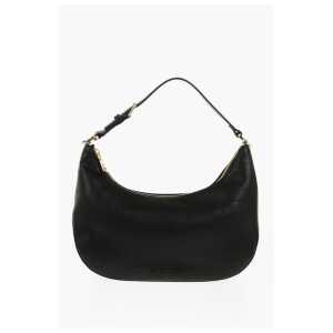Moschino LOVE Textured Faux Leather ECO-FRIENDLY GIANT Hobo Bag with