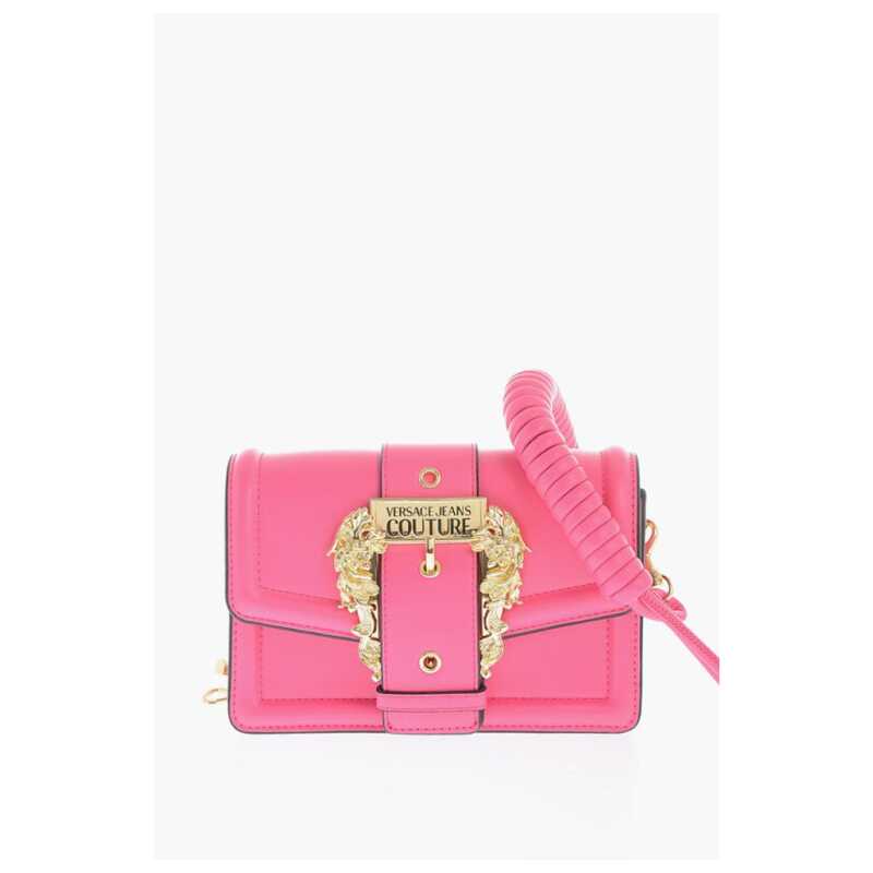 Versace JEANS COUTURE Faux leather bag Embellished with Maxi Golden, theFeinheit