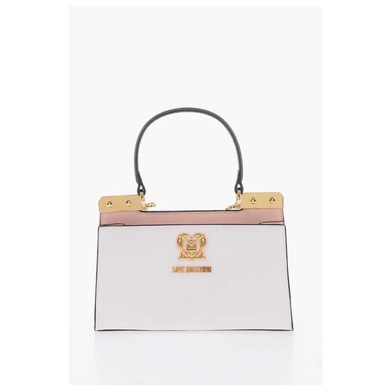 Moschino LOVE Faux Leather Handbag with Golden Details, theFeinheit
