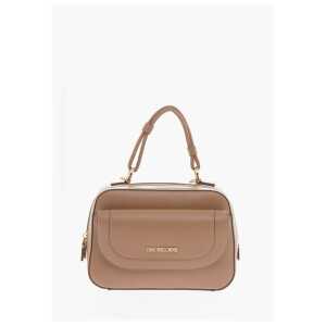 Moschino LOVE Faux Leather bag with braided Handle