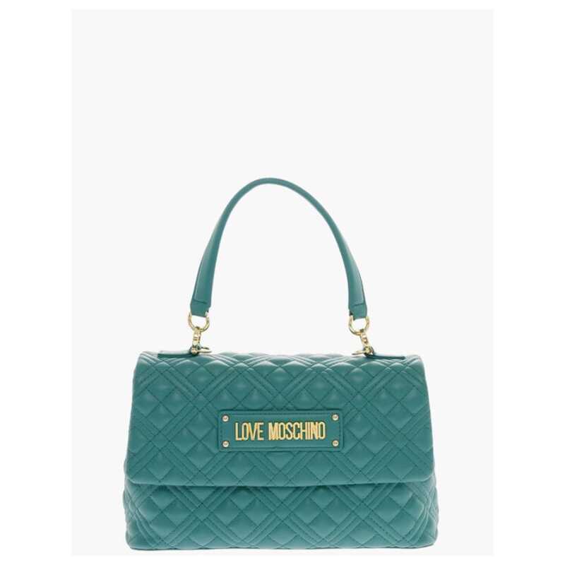 Moschino LOVE Faux Leather Quilted Bag with Magnetic Closure, theFeinheit