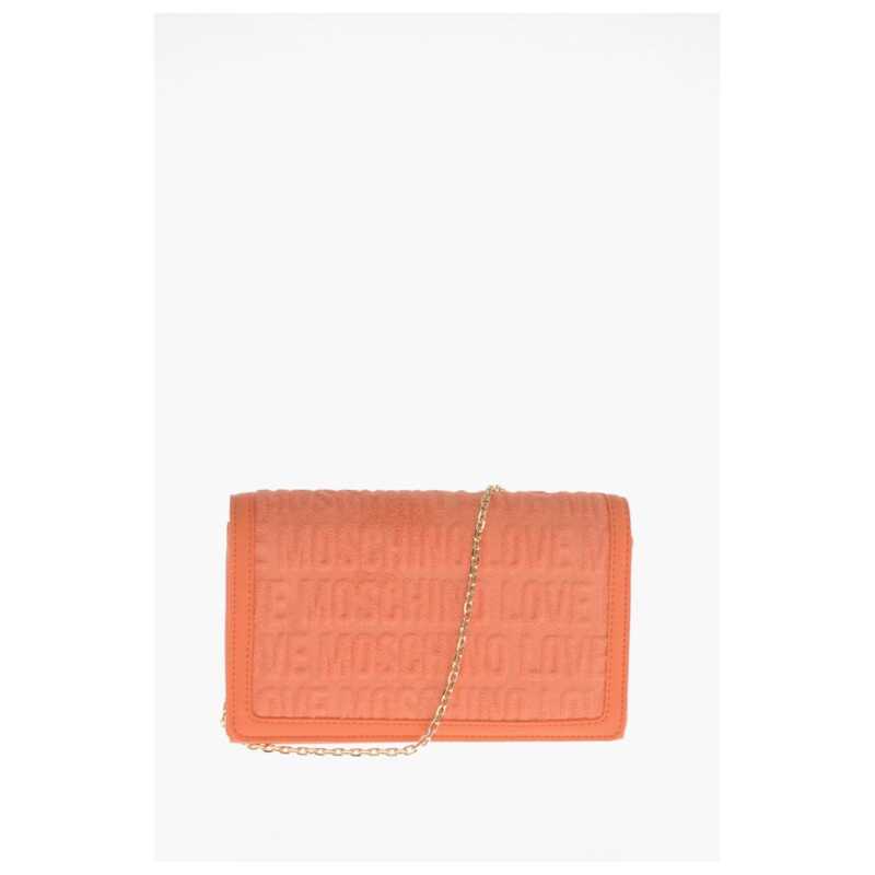 Moschino LOVE Terry-Cotton Shoulder Bag with Embossed Logo, theFeinheit