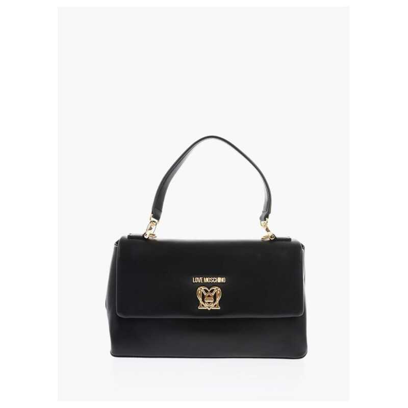 Moschino LOVE Faux Leather Handle Bag with Removable Shoulder Strap, theFeinheit