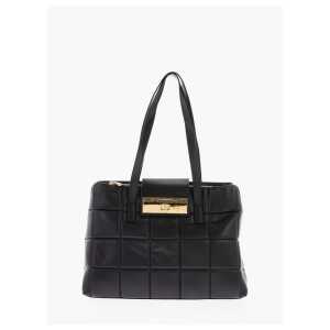 Moschino LOVE Faux Leather Padded Tote Bag