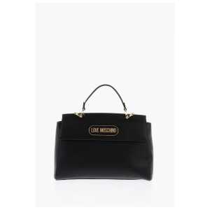 Moschino LOVE removable shoulder strap faux leather bag