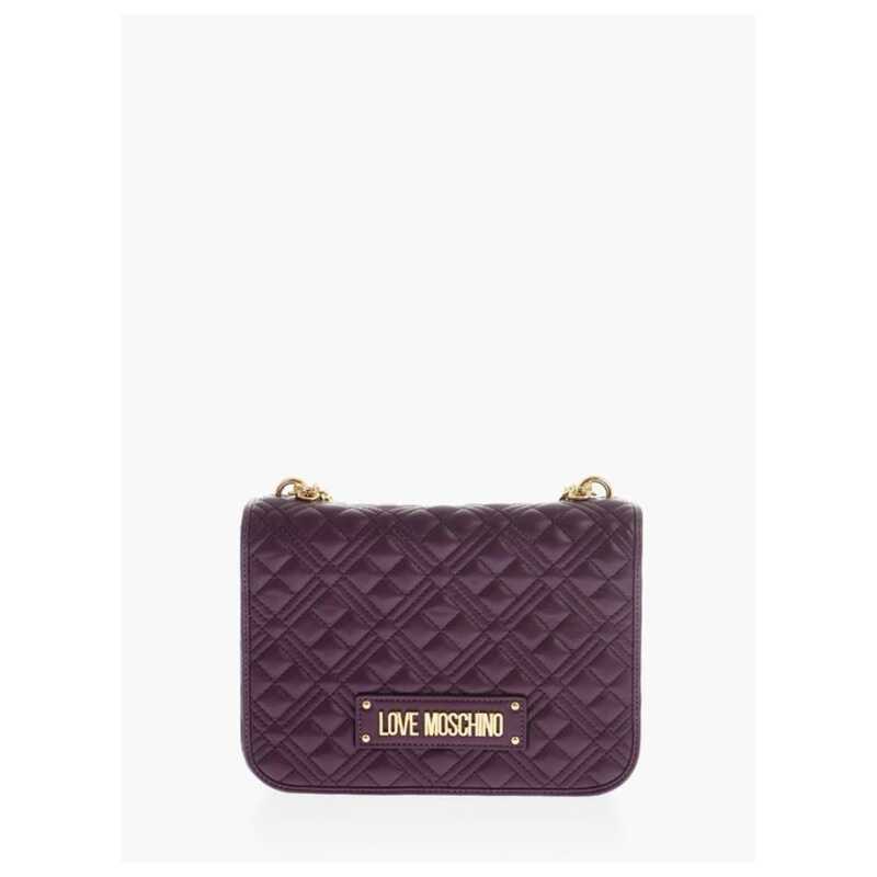 Moschino LOVE quilted faux leather shoulder bag, theFeinheit
