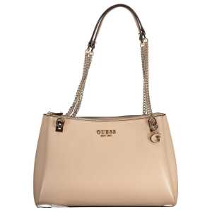 Guess Jeans Beige Polyethylene Handbag