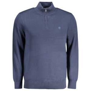Timberland Blue Cotton Men Sweater