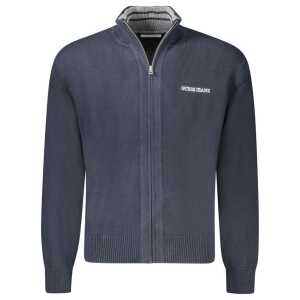 Guess Jeans Blue Cotton Men Sweater