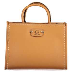 Guess Jeans Brown Polyethylene Handbag