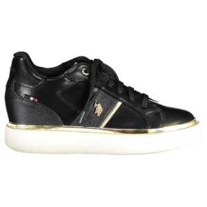 U.S. POLO ASSN. Black Polyester Women Sneaker
