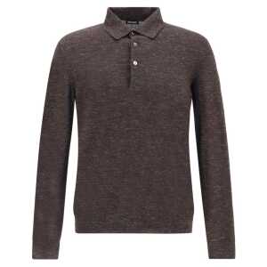 ZEGNA Silk Long Sleeve Top