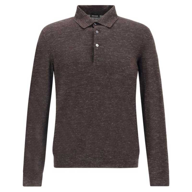 ZEGNA Silk Long Sleeve Top, theFeinheit
